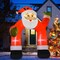 GOOSH 8FT Animated Dancing Santa Inflatable with Shaking Arms and LED Lights